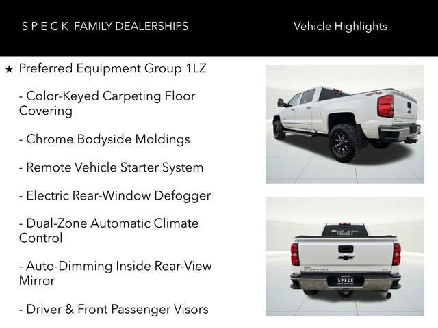 2018 Chevrolet Silverado 3500 HD LTZ