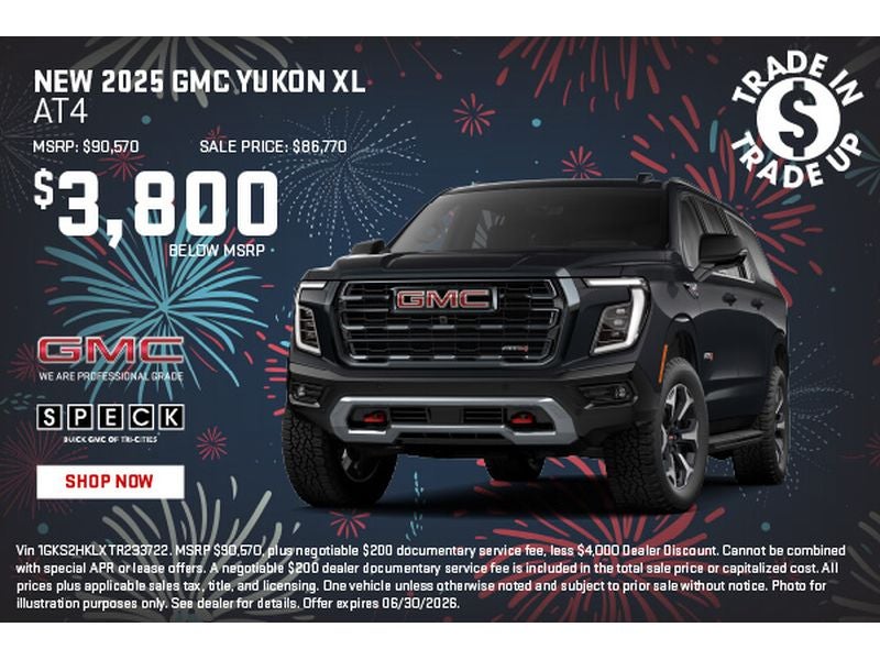 2026 GMC Yukon XL AT4