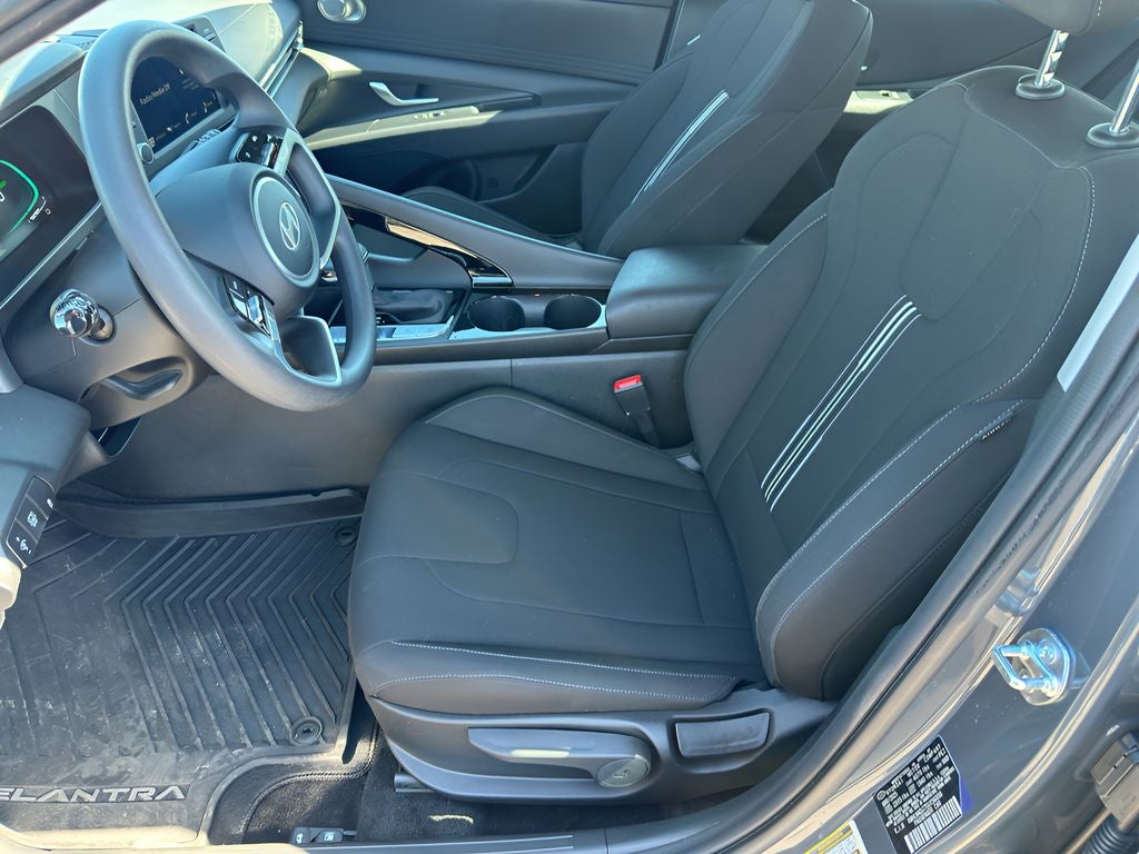 2025 Hyundai Elantra Hybrid Blue