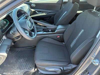 2025 Hyundai Elantra Hybrid Blue