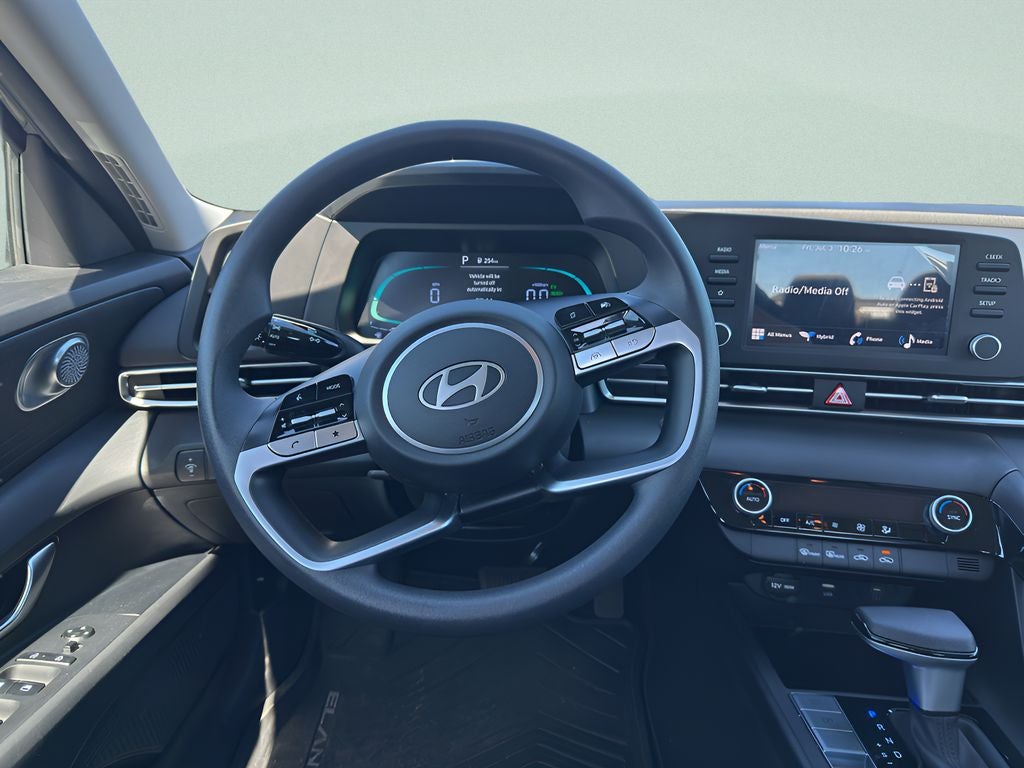 2025 Hyundai Elantra Hybrid Blue