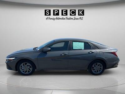 2025 Hyundai Elantra Hybrid Blue