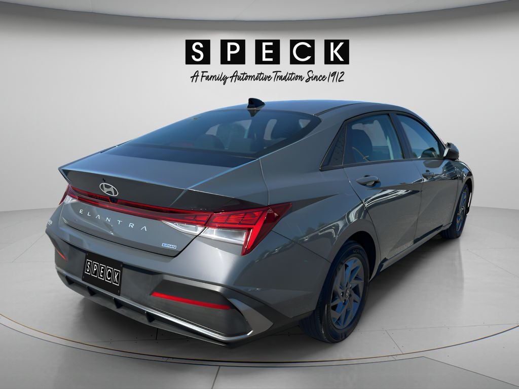 2025 Hyundai Elantra Hybrid Blue