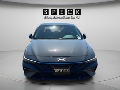 2025 Hyundai Elantra Hybrid Blue