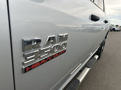 2018 RAM 3500 Tradesman Crew Cab 4x4 6'4' Box