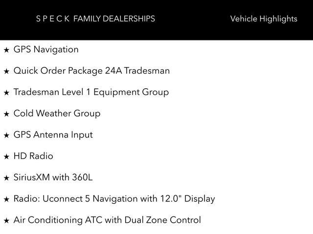 2026 RAM Ram 2500 RAM 2500 TRADESMAN CREW CAB 4X4 8' BOX