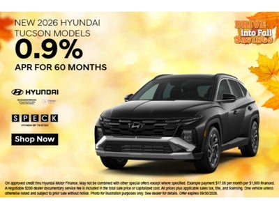 2026 Hyundai Tucson Blue SE