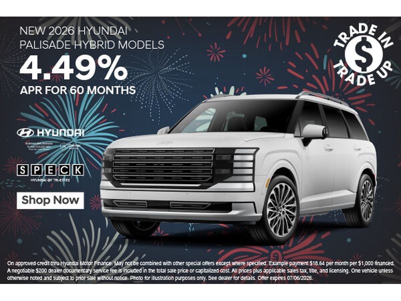 2026 Hyundai Palisade Hybrid SEL 7P