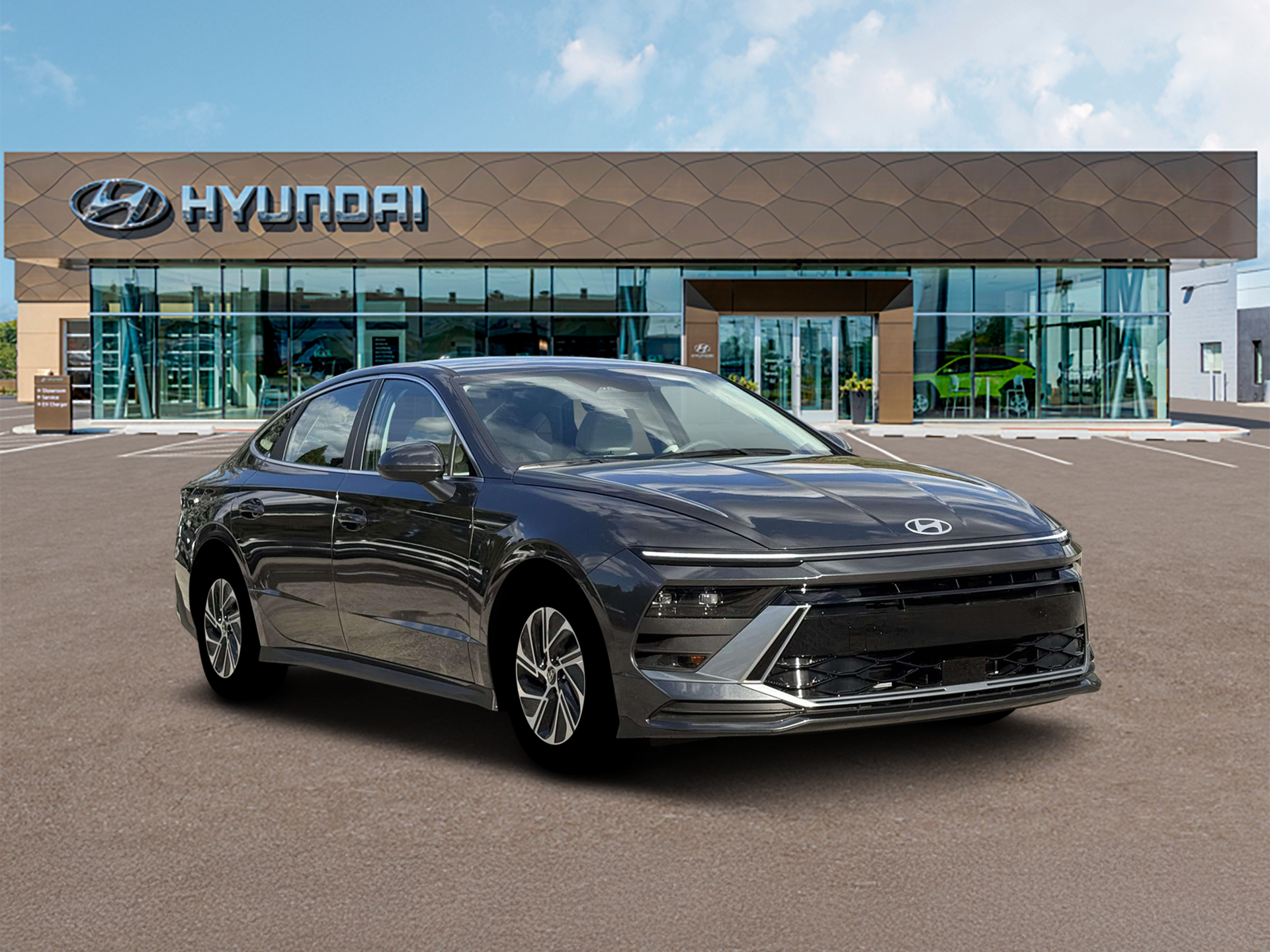 2026 Hyundai Sonata Hybrid Blue