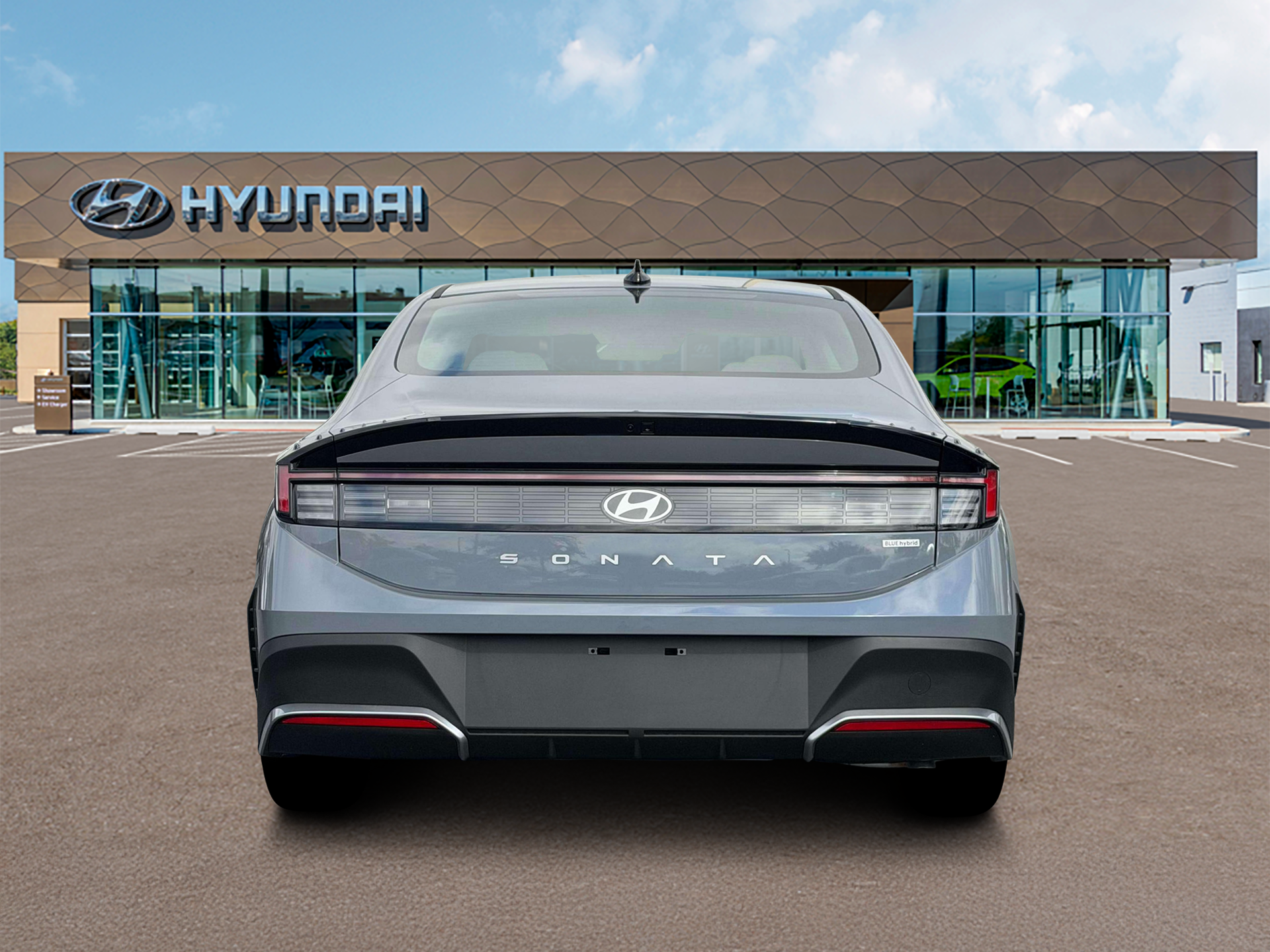 2026 Hyundai Sonata Hybrid Blue