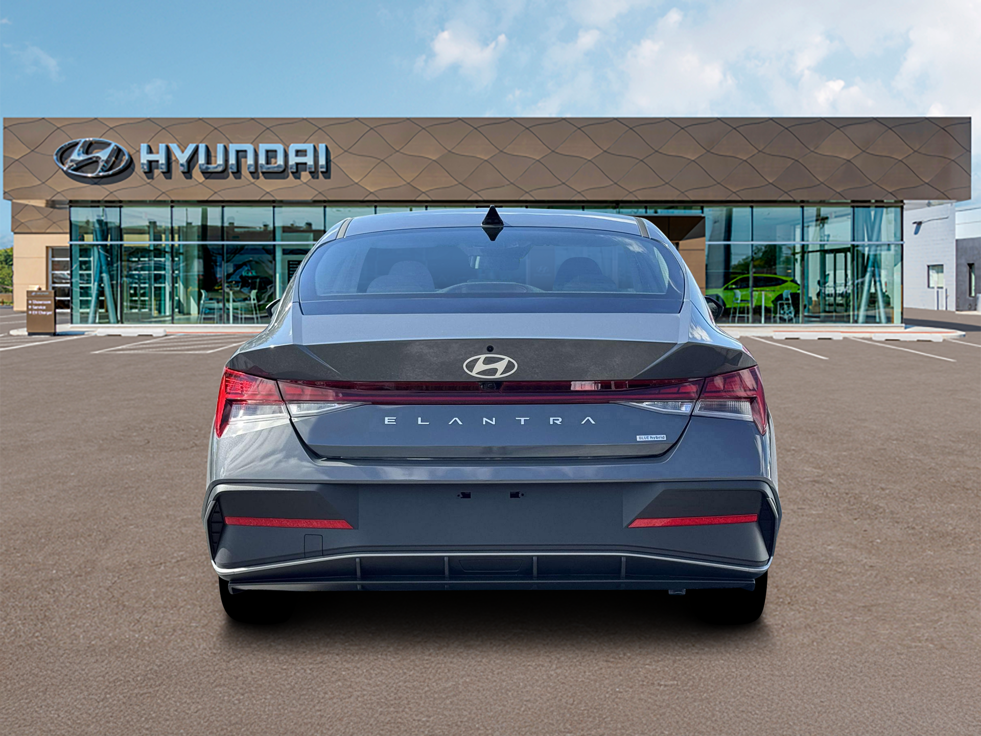 2026 Hyundai Elantra Hybrid Blue