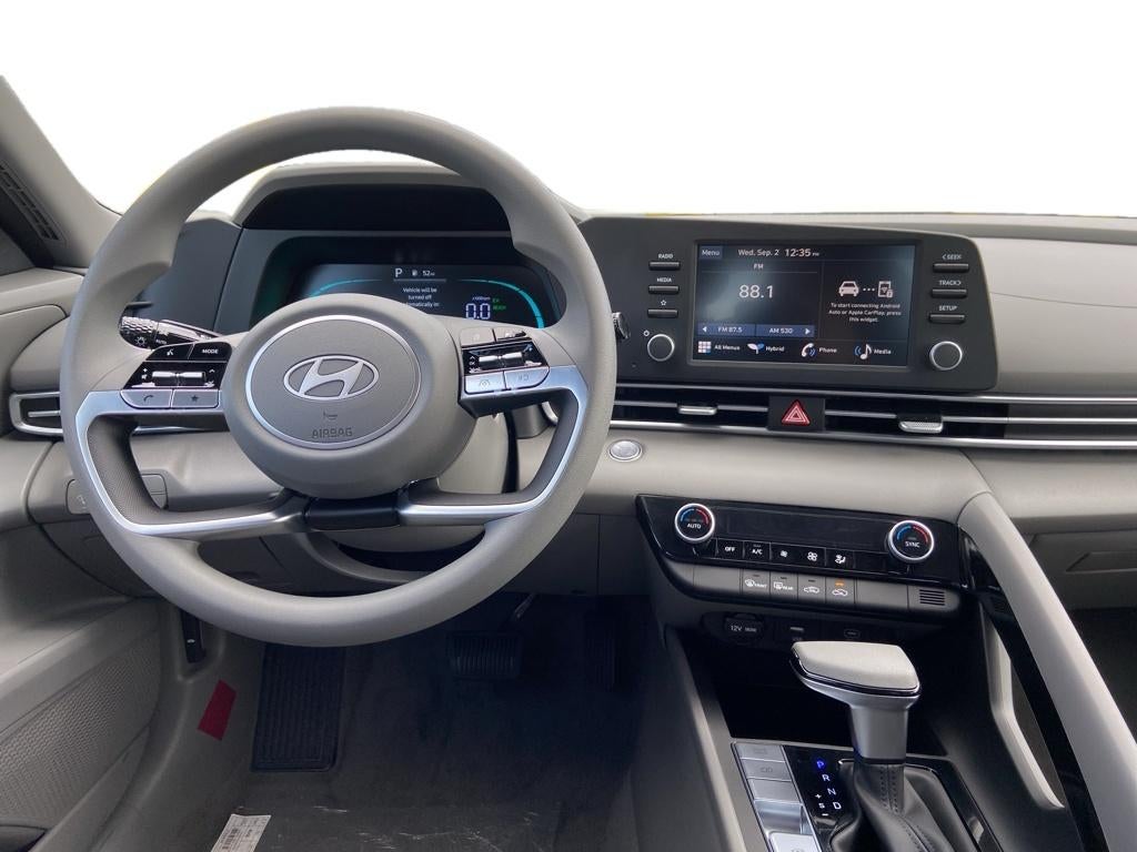2026 Hyundai Elantra Hybrid Blue
