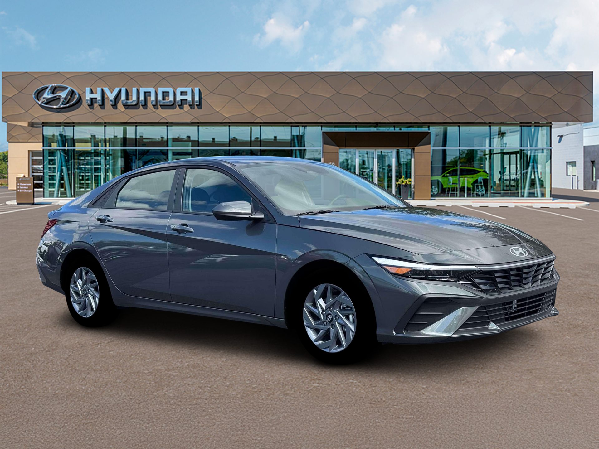 2026 Hyundai Elantra Hybrid Blue
