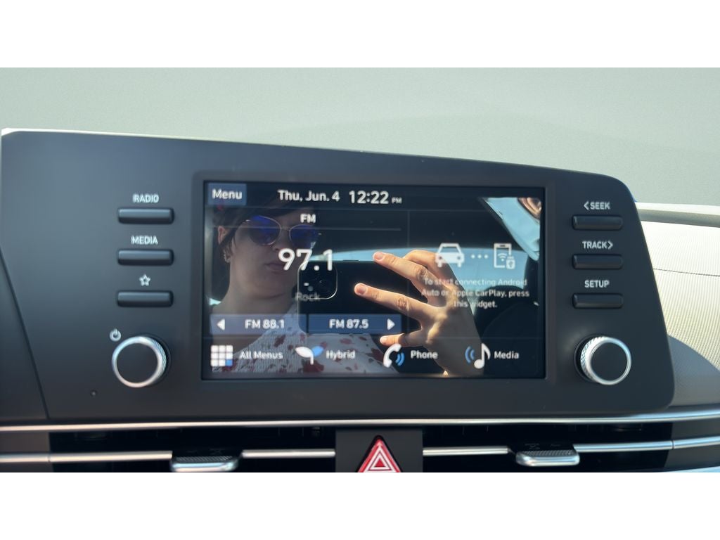2026 Hyundai Elantra Hybrid Blue