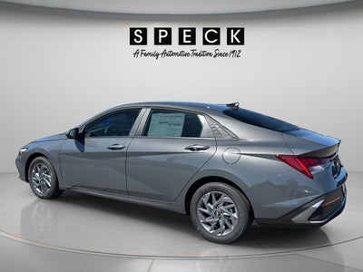 2026 Hyundai Elantra Hybrid Blue