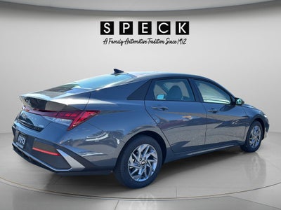 2026 Hyundai Elantra Hybrid Blue