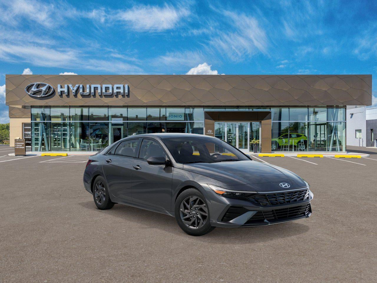2026 Hyundai Elantra Hybrid Blue