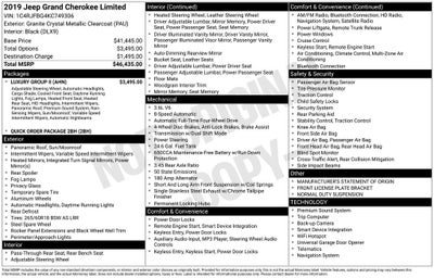 2019 Jeep Grand Cherokee Limited