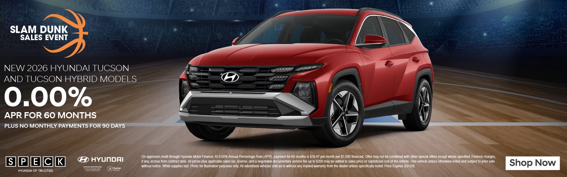 0 apr for 60 months hyundai tucson