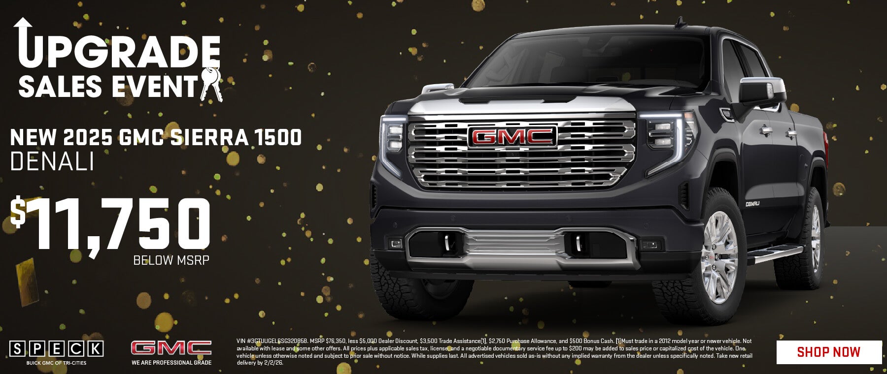 $11,750 off msrp on a new 2025 gmc sierra 1500